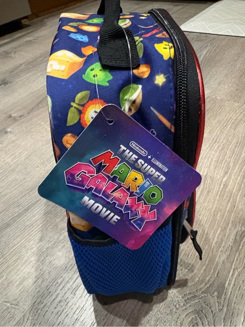 Nintendo Super Mario Galaxy Kids Insulated Lunch Box. NWT.